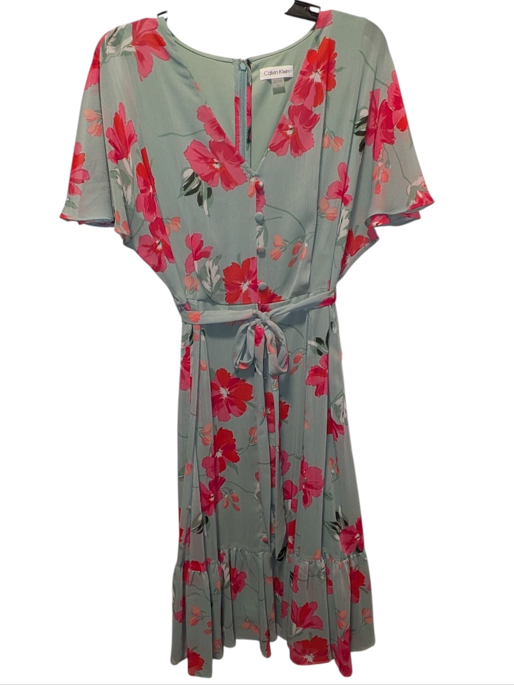 Calvin Klein Floral Midi Dress